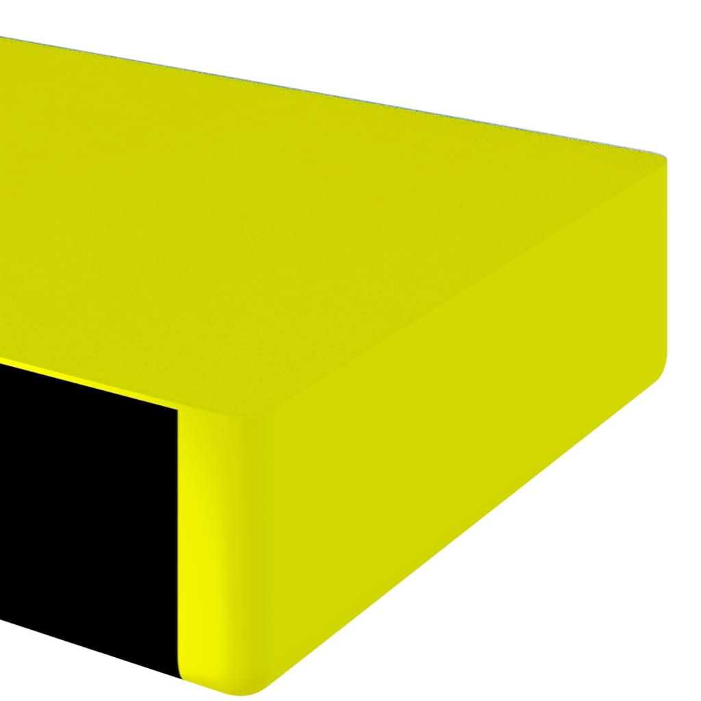 Kulmasuoja keltainen ja musta 6x2x101,5 cm PU - Harrastajankoti.fi