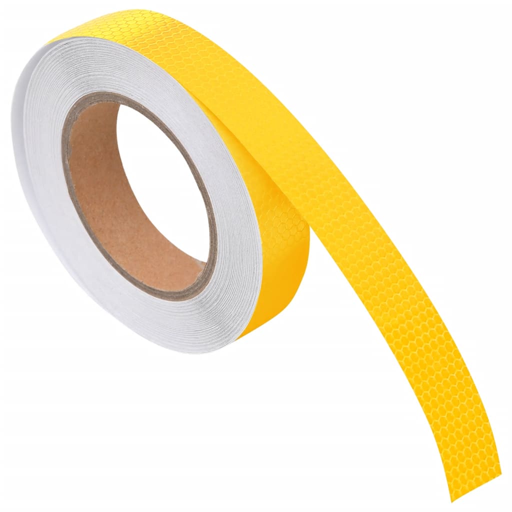 Heijastinteippi keltainen 2,5 cm x 20 m PVC - Harrastajankoti.fi