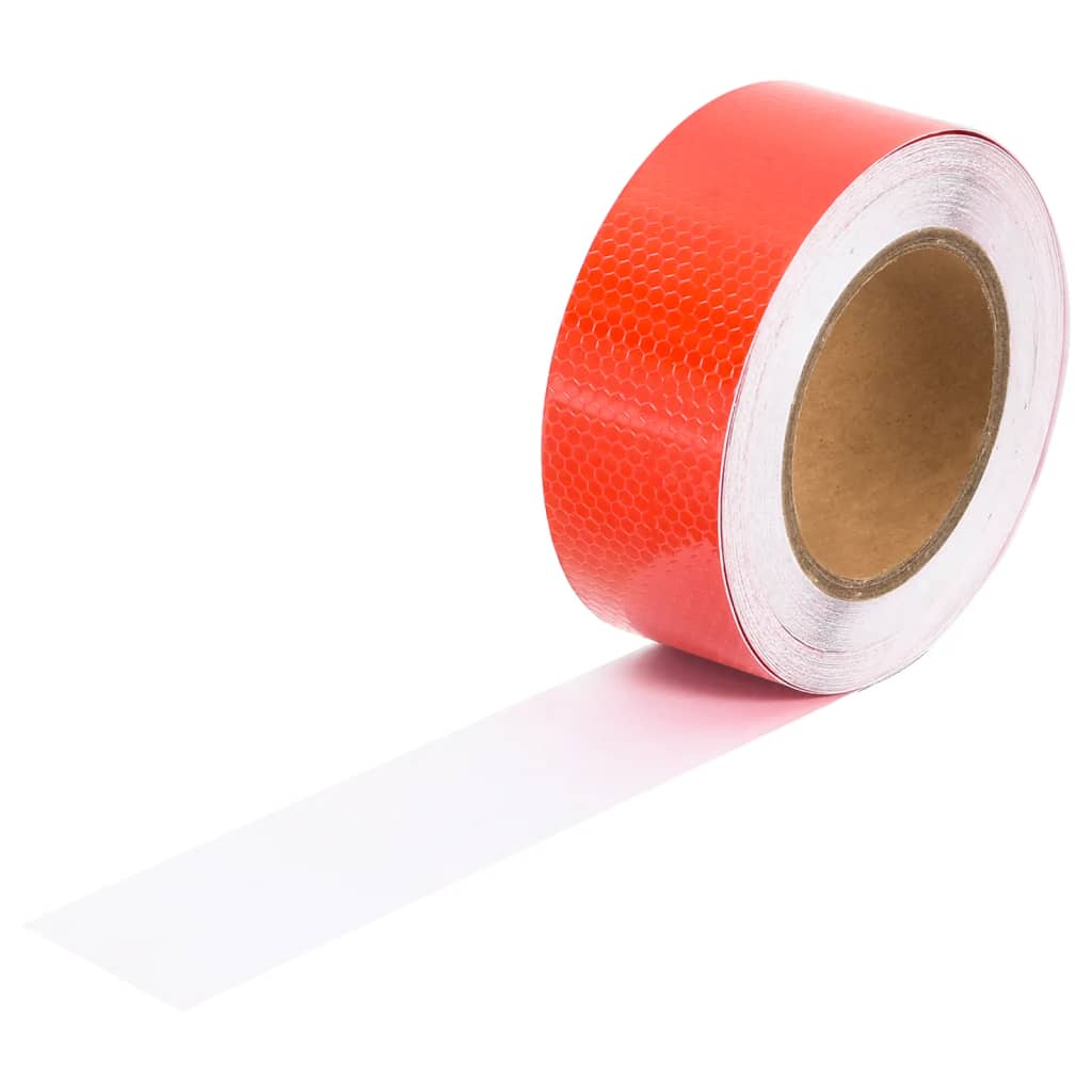 Heijastinteippi punainen 5 cmx20 m PVC - Harrastajankoti.fi
