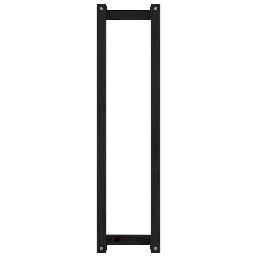 Pyyheteline musta 23x18x90 cm täysi mänty - Harrastajankoti.fi