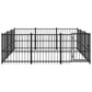 Koiran ulkohäkki teräs 8,47 m² - Harrastajankoti.fi