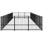 Koiran ulkohäkki teräs 28,23 m² - Harrastajankoti.fi