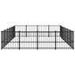 Koiran ulkohäkki teräs 22,58 m² - Harrastajankoti.fi