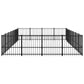 Koiran ulkohäkki teräs 26,35 m² - Harrastajankoti.fi