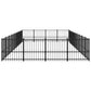 Koiran ulkohäkki teräs 33,87 m² - Harrastajankoti.fi