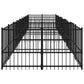 Koiran ulkohäkki teräs 18,77 m² - Harrastajankoti.fi