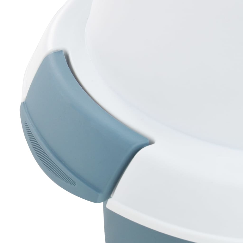 Kissan hiekkalaatikko sininen ja valkoinen 56x40x40 cm PP - Harrastajankoti.fi