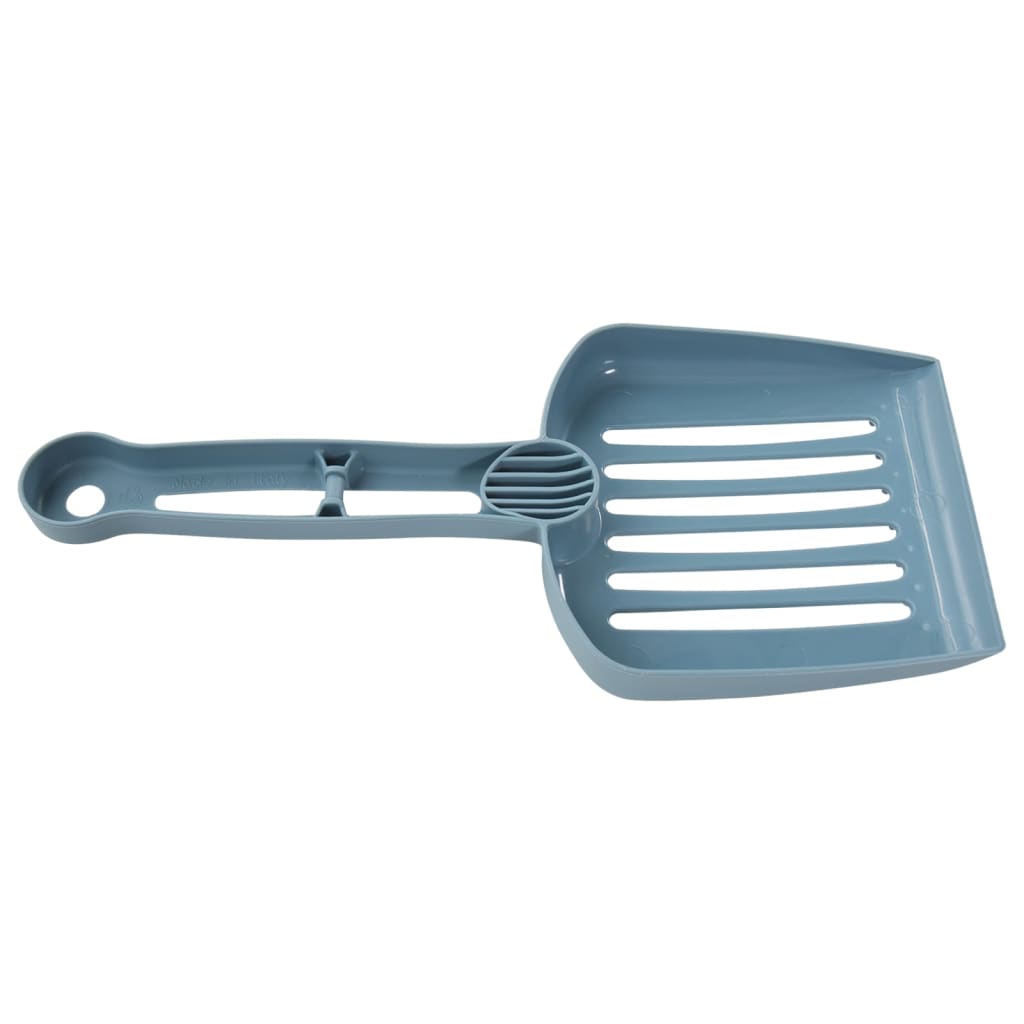 Kissan hiekkalaatikko sininen ja valkoinen 56x40x40 cm PP - Harrastajankoti.fi