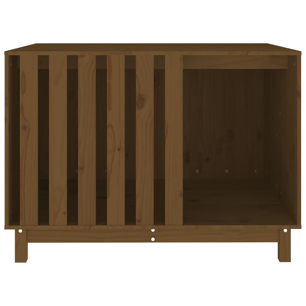 Koirankoppi hunajanruskea 100x70x72 cm täysi mänty - Harrastajankoti.fi