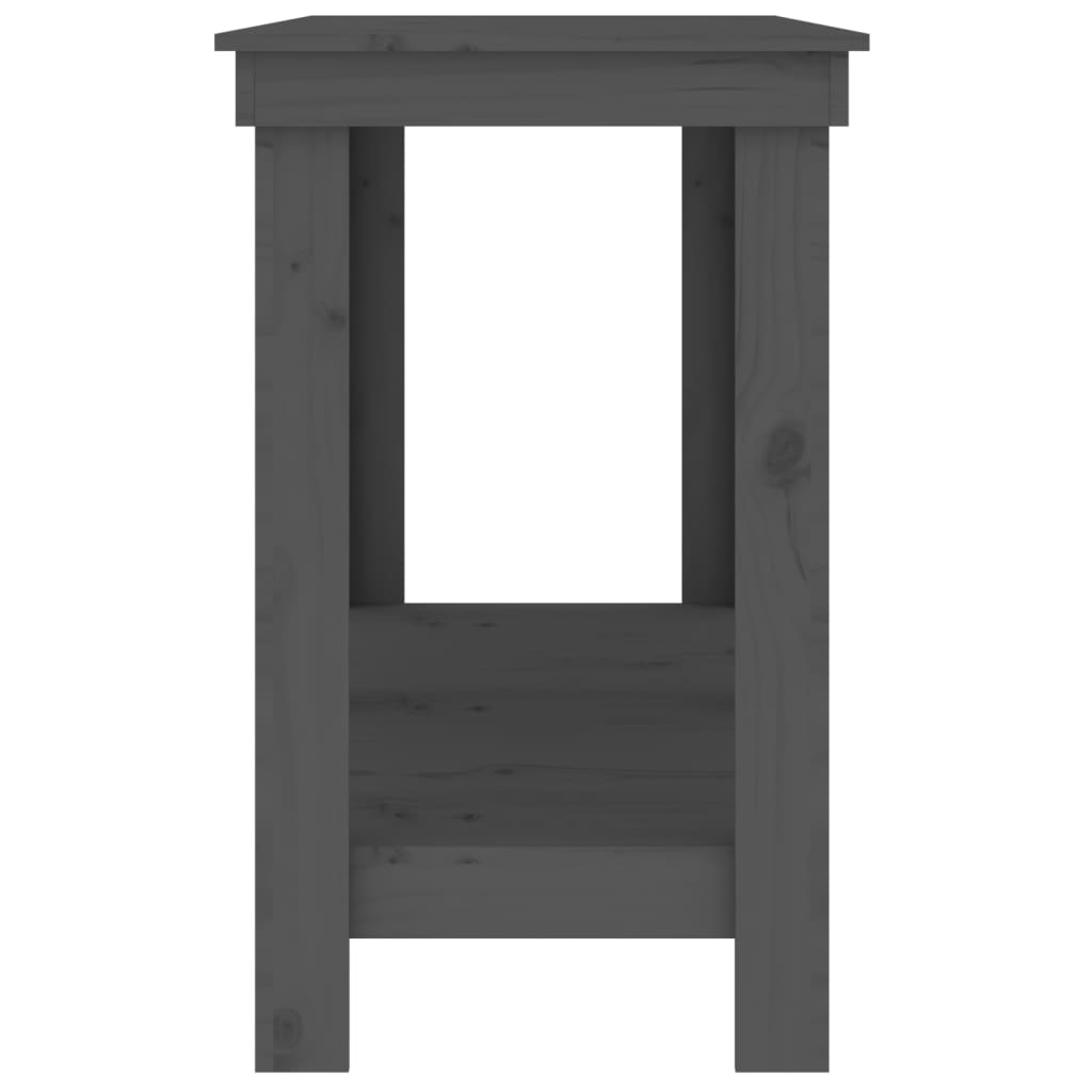 Työpenkki harmaa 180x50x80 cm täysi mänty - Harrastajankoti.fi