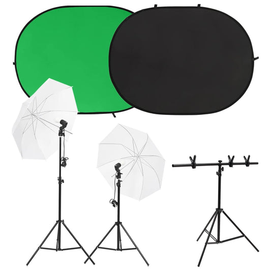 Valokuvastudiosarja valosarjalla ja taustakankaalla - Harrastajankoti.fi