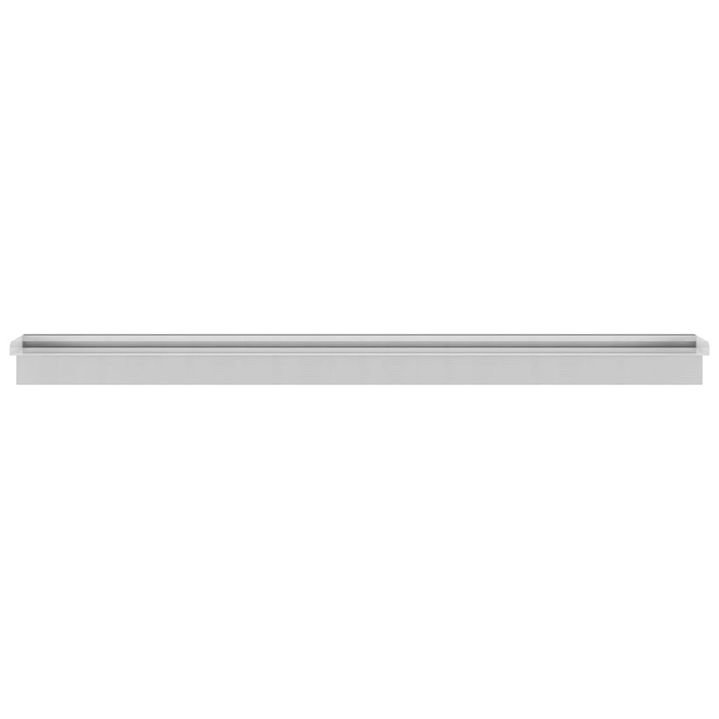 Suorakulmainen uima-altaan vesiputous ruostumaton teräs 110 cm - Harrastajankoti.fi