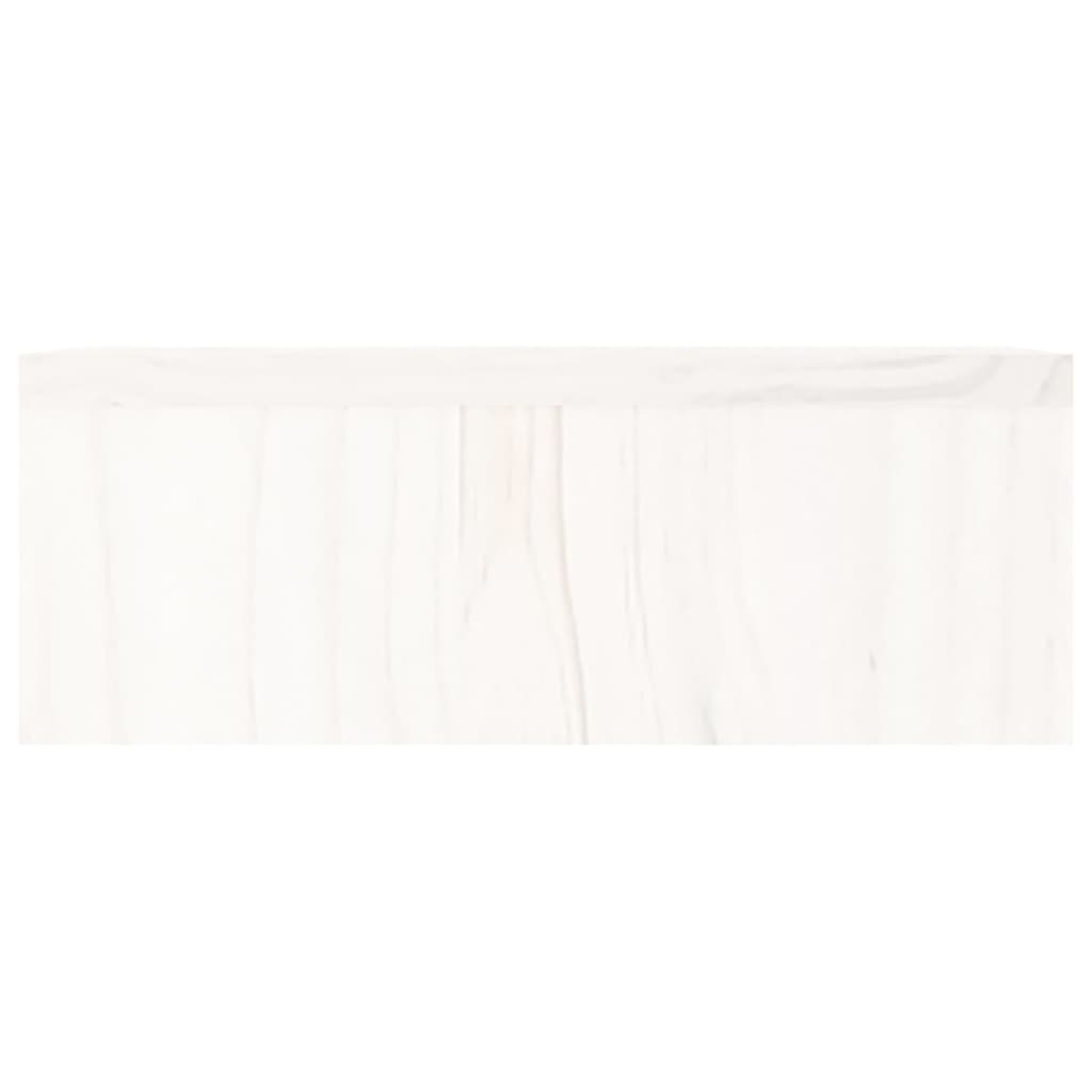 Näyttökoroke valkoinen 50x27x10 cm täysi mänty - Harrastajankoti.fi