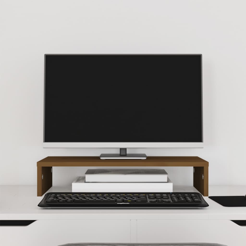 Näyttökoroke hunajanruskea 50x27x10 cm täysi mänty - Harrastajankoti.fi