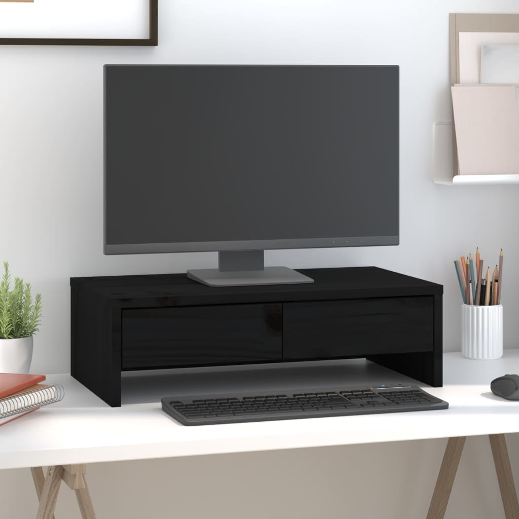 Näyttökoroke musta 50x27x15 cm täysi mänty - Harrastajankoti.fi