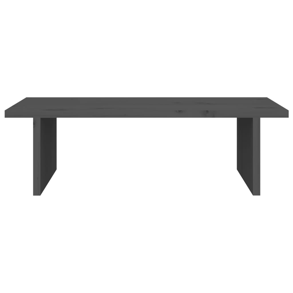 Näyttökoroke harmaa 50x27x15 cm täysi mänty - Harrastajankoti.fi