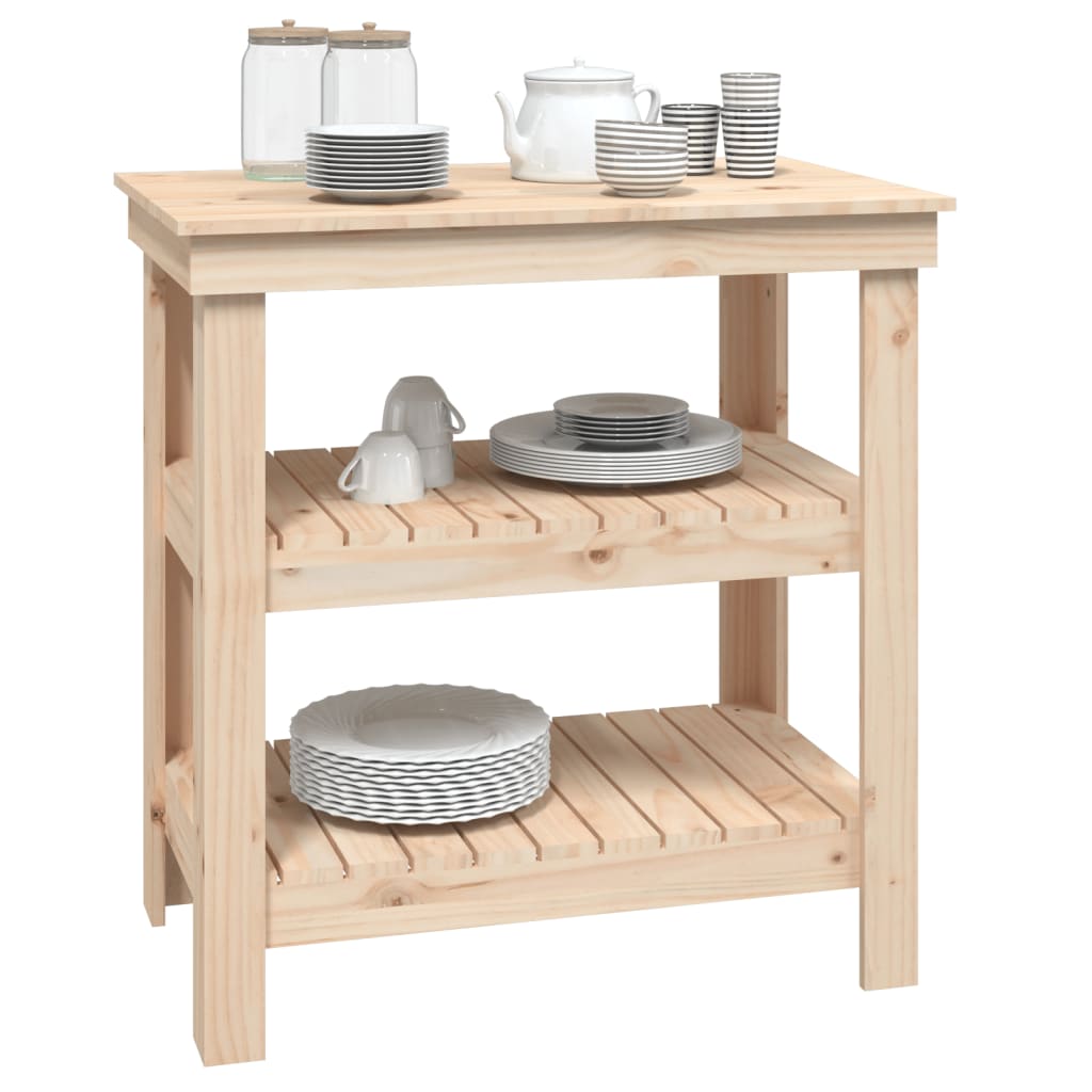 Työpenkki 78,5x50x80 cm täysi mänty - Harrastajankoti.fi