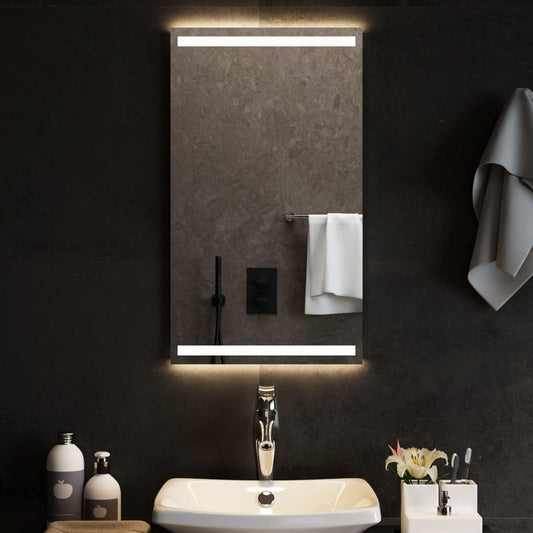 Kylpyhuoneen LED-peili 40x70 cm - Harrastajankoti.fi