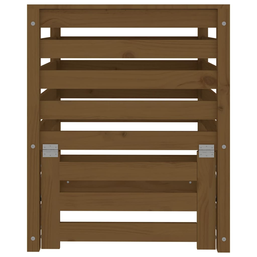 Komposti hunajanruskea 63,5x63,5x77,5 cm täysi mänty - Harrastajankoti.fi