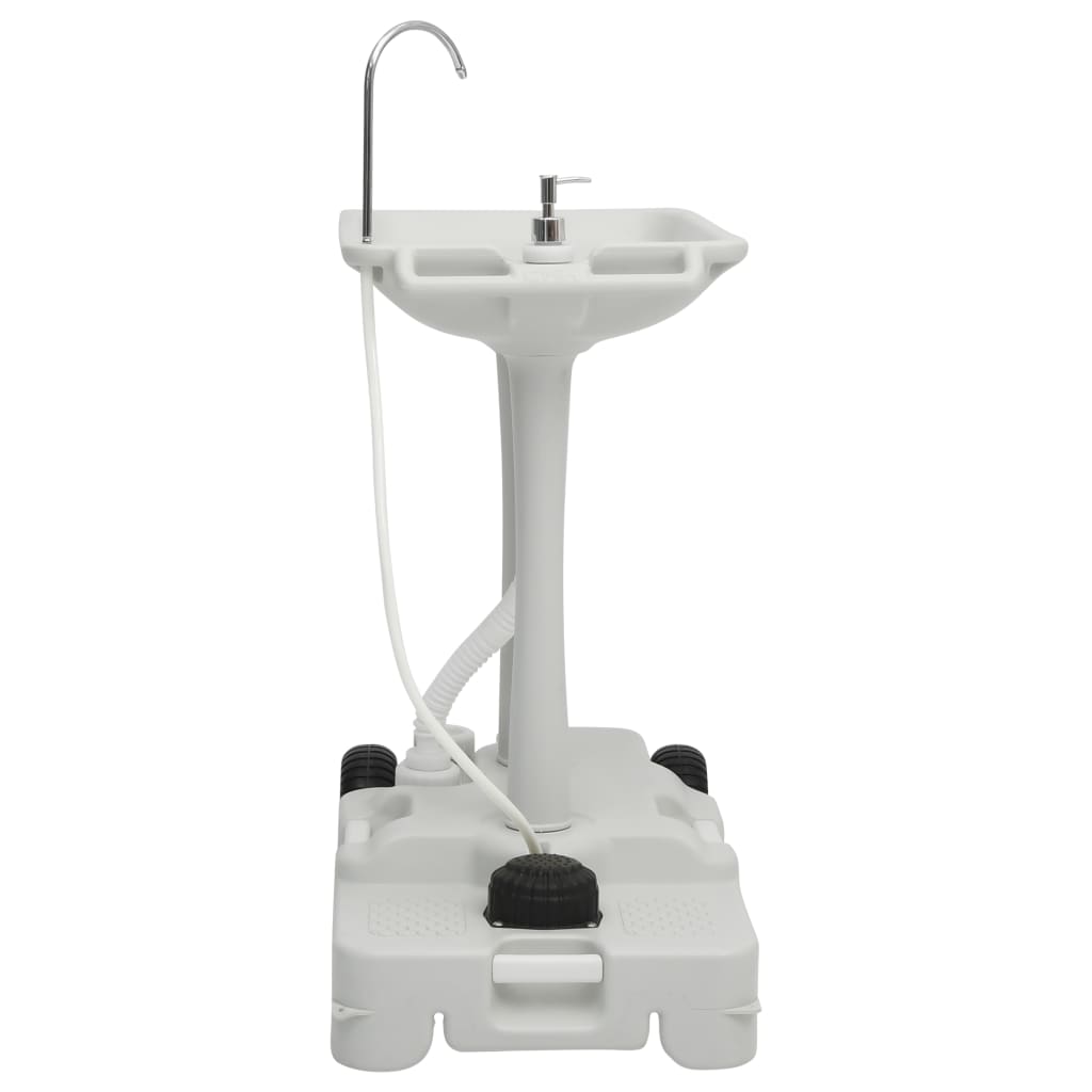 Kannettava käsienpesuteline ja vesisäiliösarja retkeilyyn - Harrastajankoti.fi