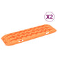 Luistonestomatto 2 kpl oranssi 106x30,5x7 cm nailon - Harrastajankoti.fi