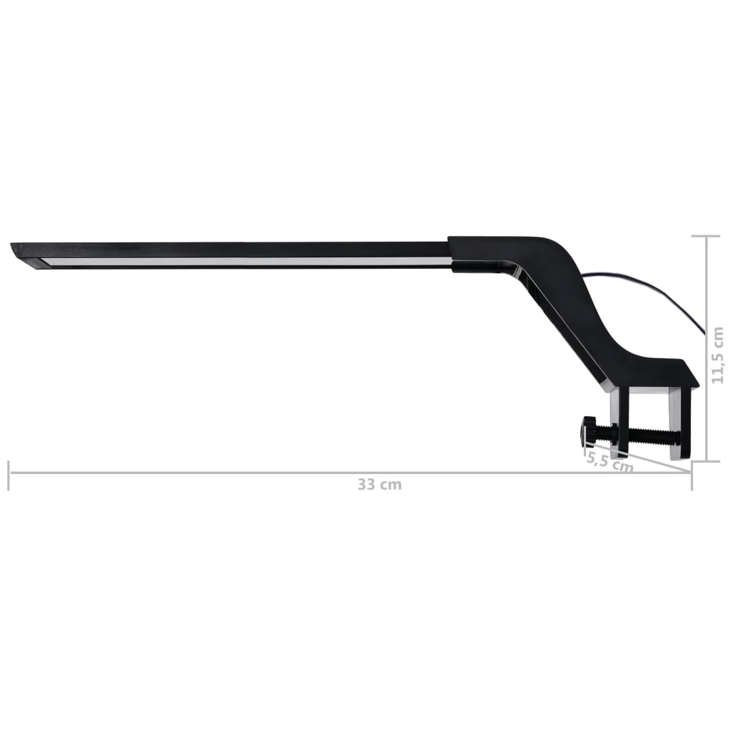 Akvaarion LED-valo kiinnittimillä 35-55 cm sininen ja valkoinen - Harrastajankoti.fi