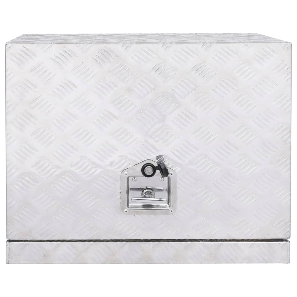 Alumiinilaatikko 62x40x50 cm hopea - Harrastajankoti.fi