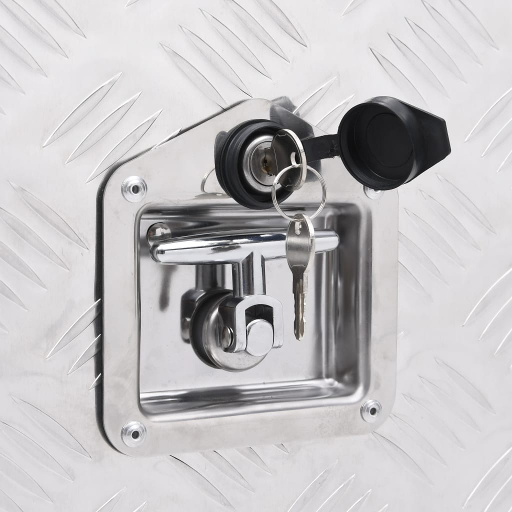 Alumiinilaatikko 62x40x50 cm hopea - Harrastajankoti.fi