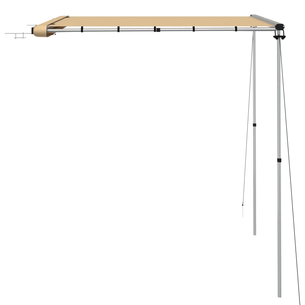 Asuntoauton ja -vaunun markiisi 2x2x2,15 m beige - Harrastajankoti.fi