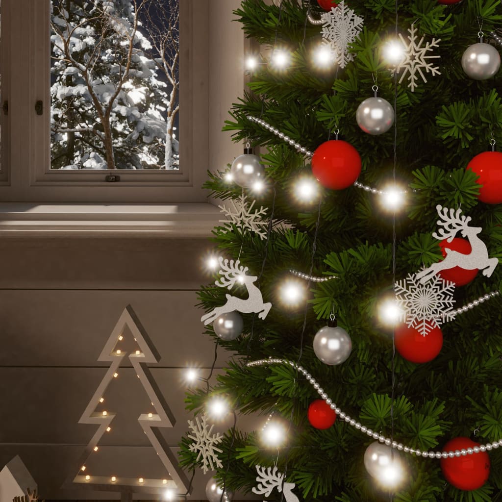 Aurinkoenergia keijuvalot 2 kpl 2x200 LED kylmä valk. sisä/ulko - Harrastajankoti.fi