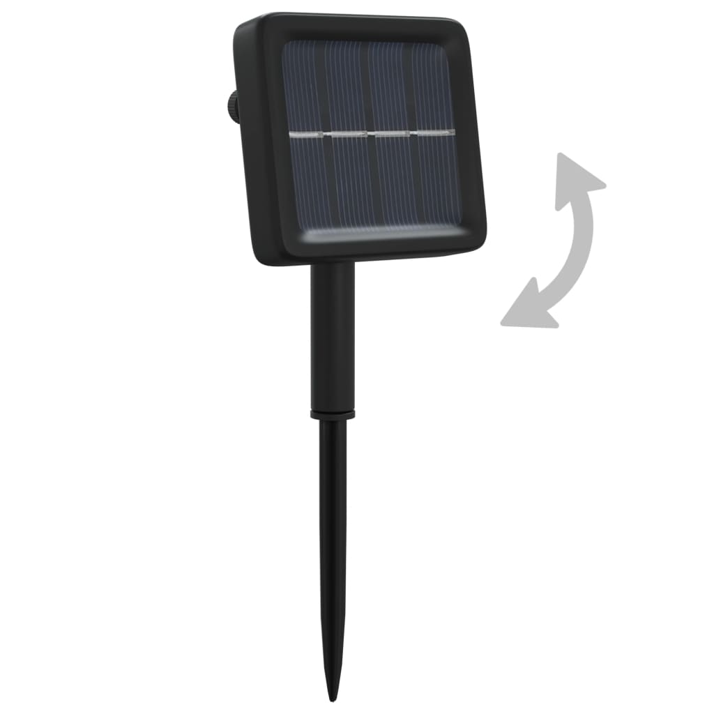 Aurinkoenergiakeijuvalot 2 kpl 2x200 LED värikäs sisä/ulko - Harrastajankoti.fi