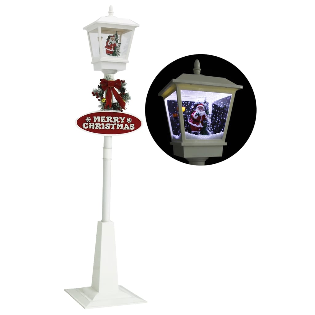 Jouluinen katuvalaisin joulupukilla 180 cm LED - Harrastajankoti.fi