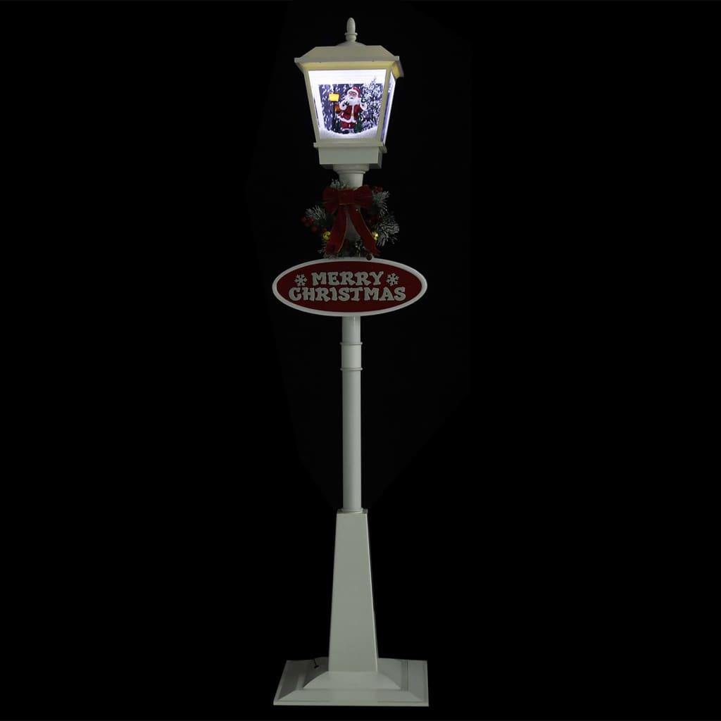 Jouluinen katuvalaisin joulupukilla 180 cm LED - Harrastajankoti.fi