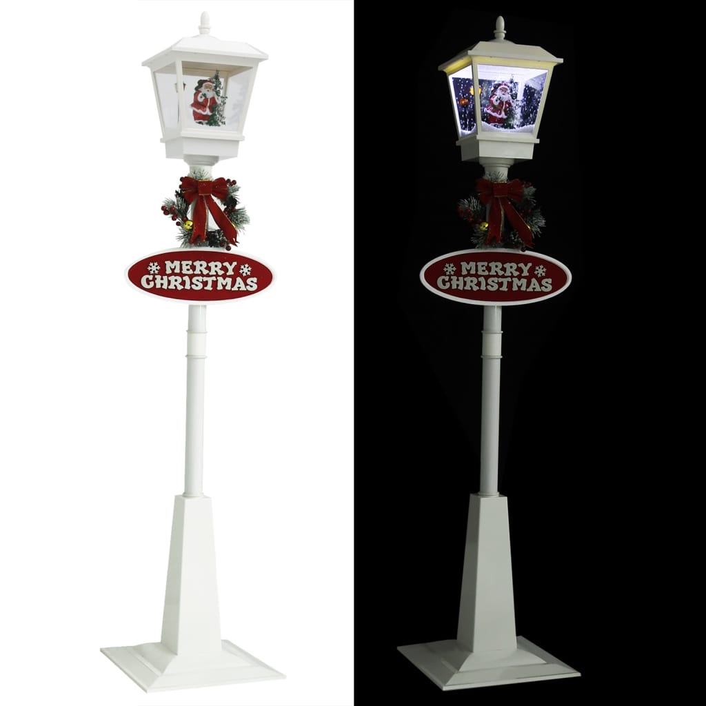 Jouluinen katuvalaisin joulupukilla 180 cm LED - Harrastajankoti.fi
