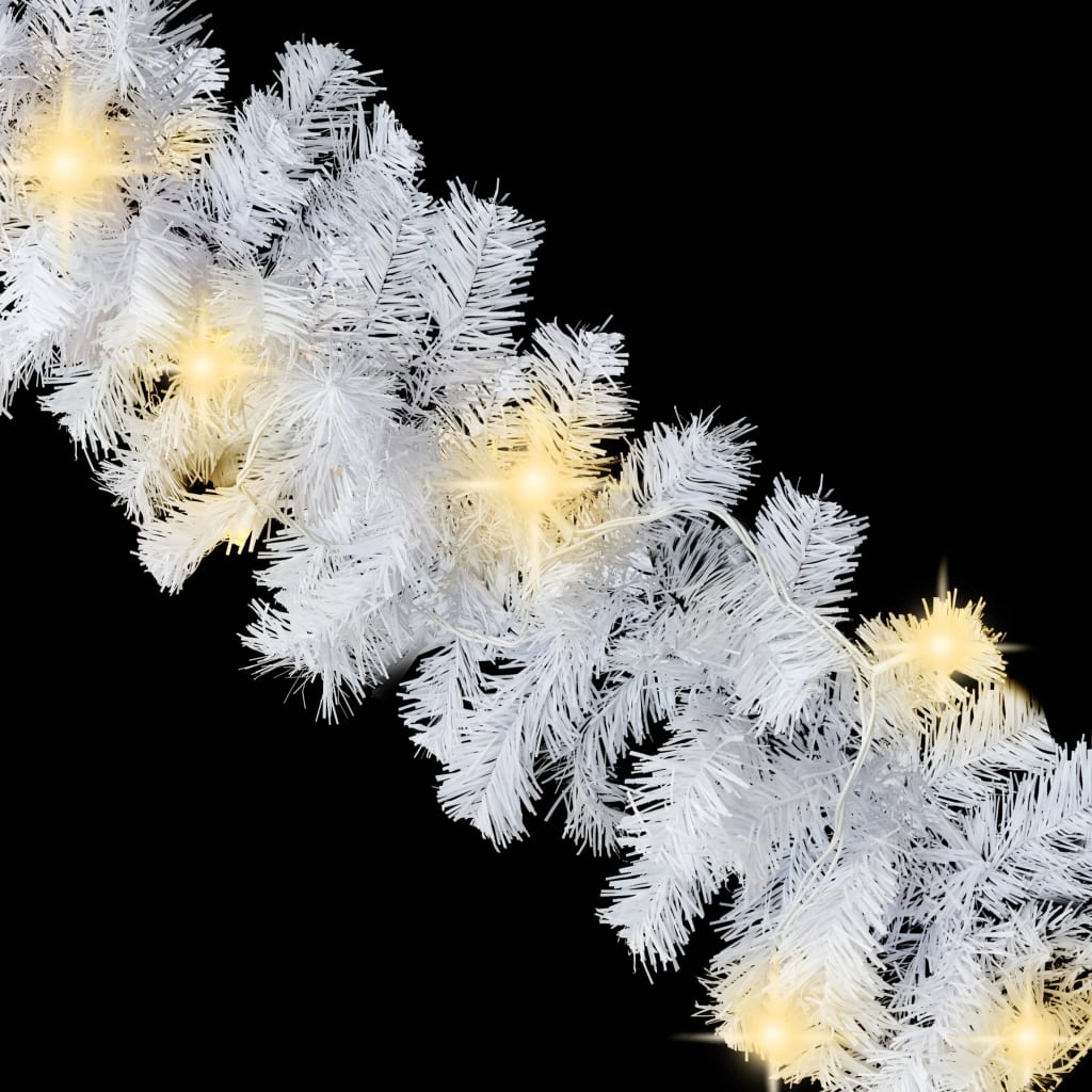 Jouluköynnös LED-valoilla 20 m valkoinen - Harrastajankoti.fi