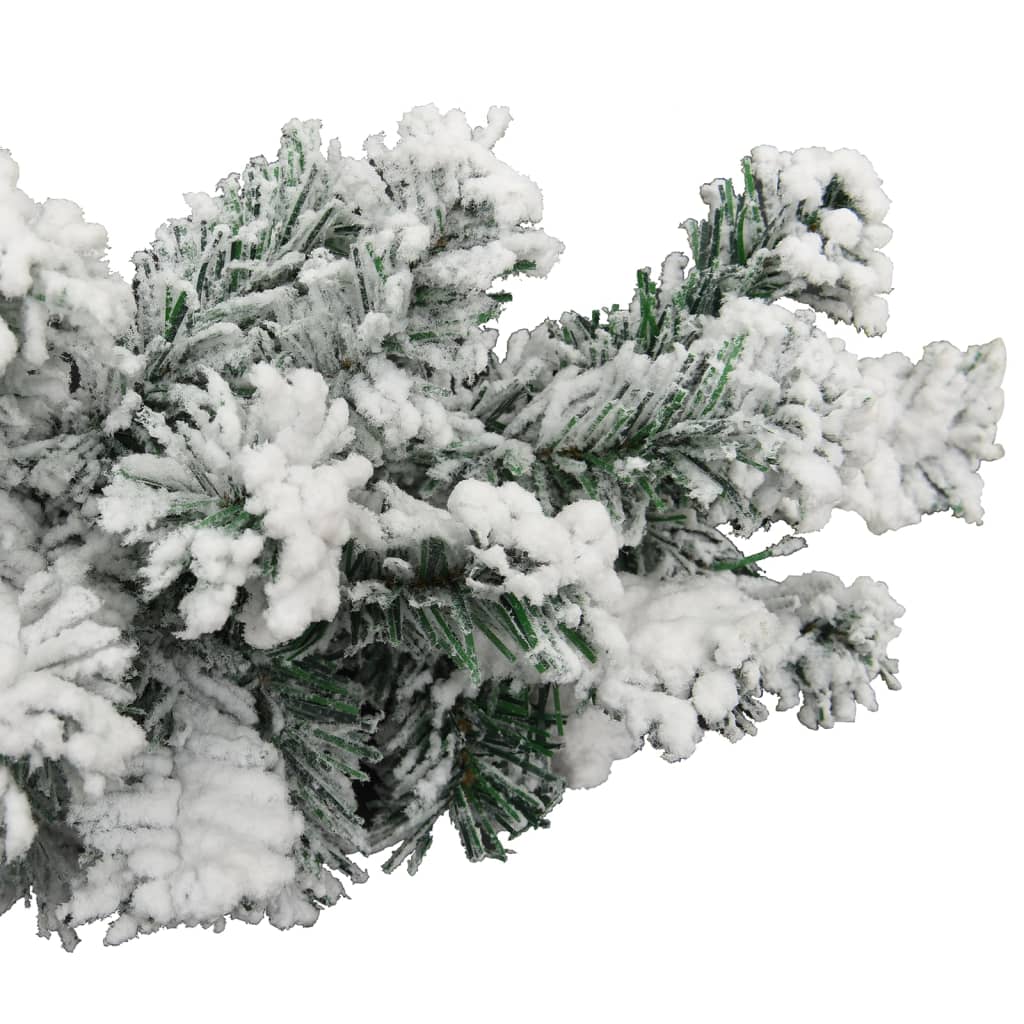 Jouluköynnös LED-valoilla ja palloilla vihreä 10 m PVC - Harrastajankoti.fi