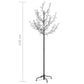 Joulukuusi 120 värikästä LED-valoa kirsikankukka 150 cm - Harrastajankoti.fi