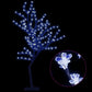 Joulukuusi 128 sinistä LED-valoa kirsikankukka 120 cm - Harrastajankoti.fi