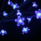 Joulukuusi 200 sinivalkoista LED-valoa kirsikankukka 180 cm - Harrastajankoti.fi