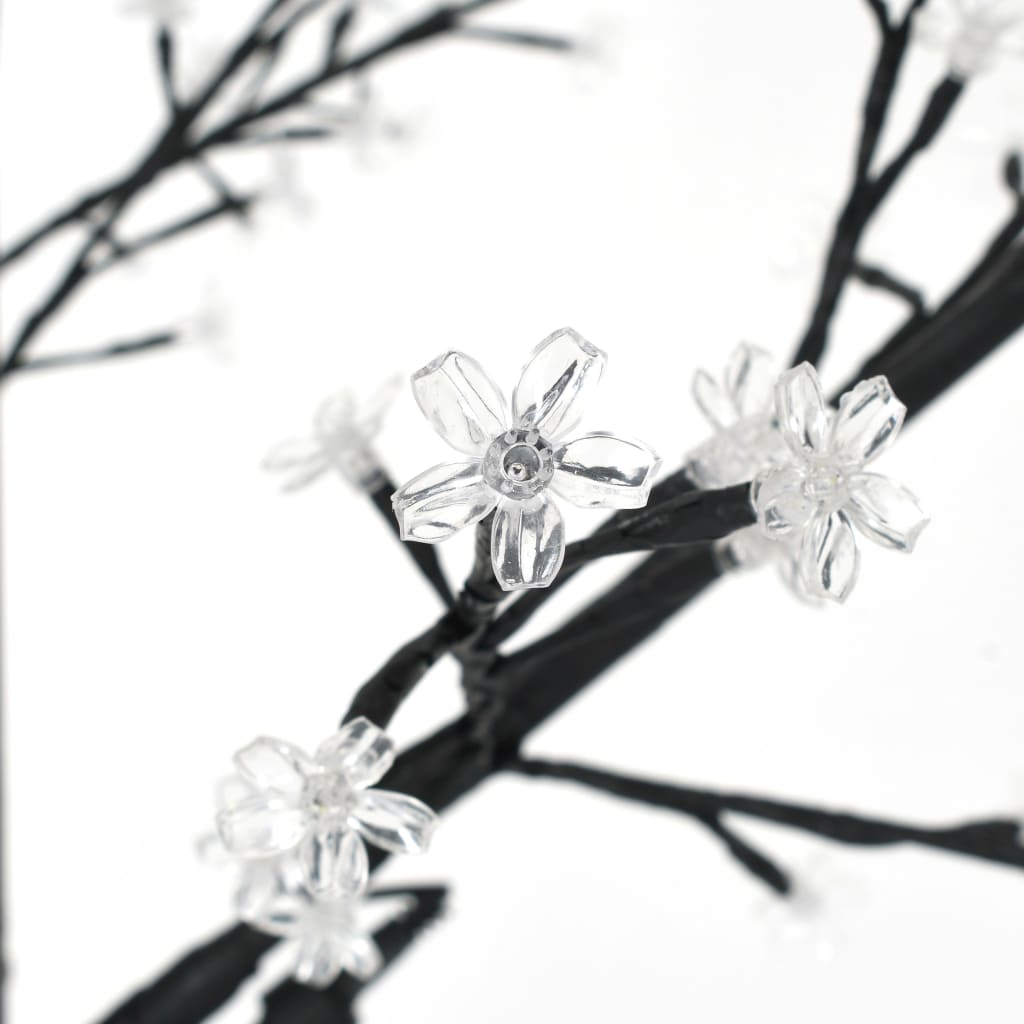 Joulukuusi 220 kylmän valkoista LED-valoa kirsikankukka 220 cm - Harrastajankoti.fi