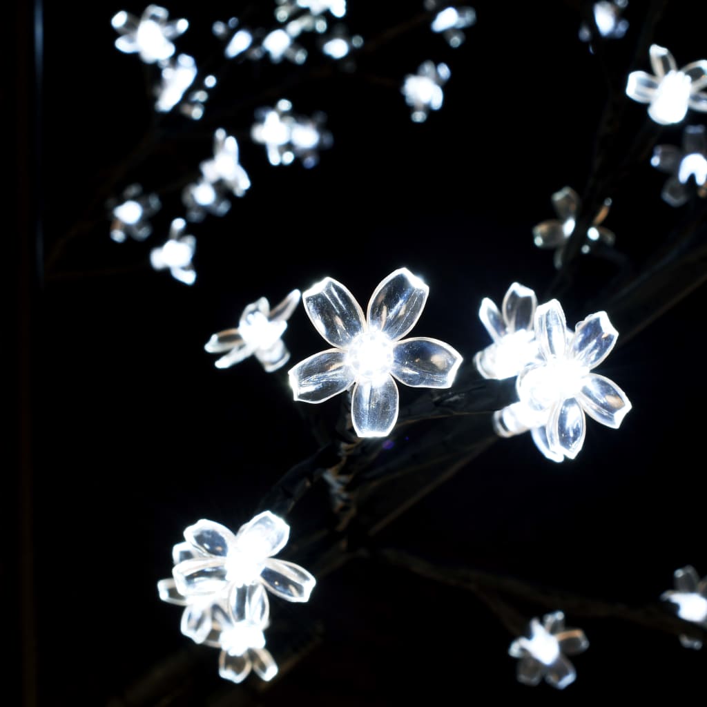 Joulukuusi 600 kylmän valkoista LED-valoa kirsikankukka 300 cm - Harrastajankoti.fi