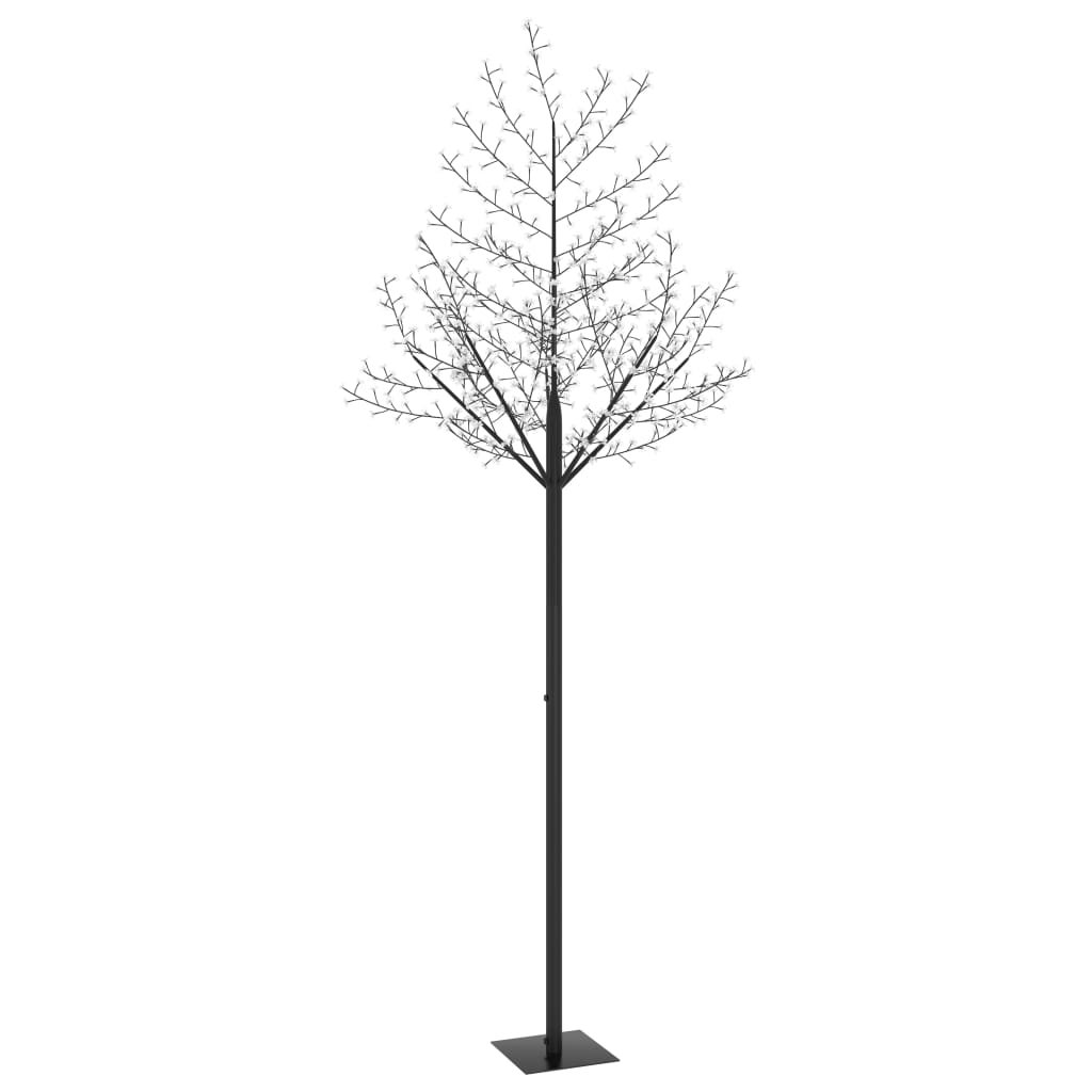 Joulukuusi 600 sinistä LED-valoa kirsikankukka 300 cm - Harrastajankoti.fi