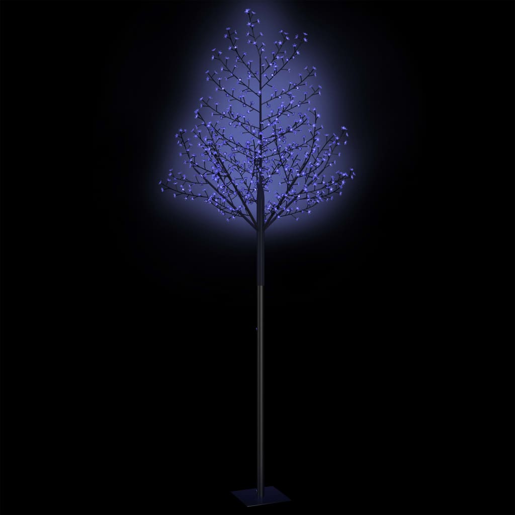 Joulukuusi 600 sinistä LED-valoa kirsikankukka 300 cm - Harrastajankoti.fi