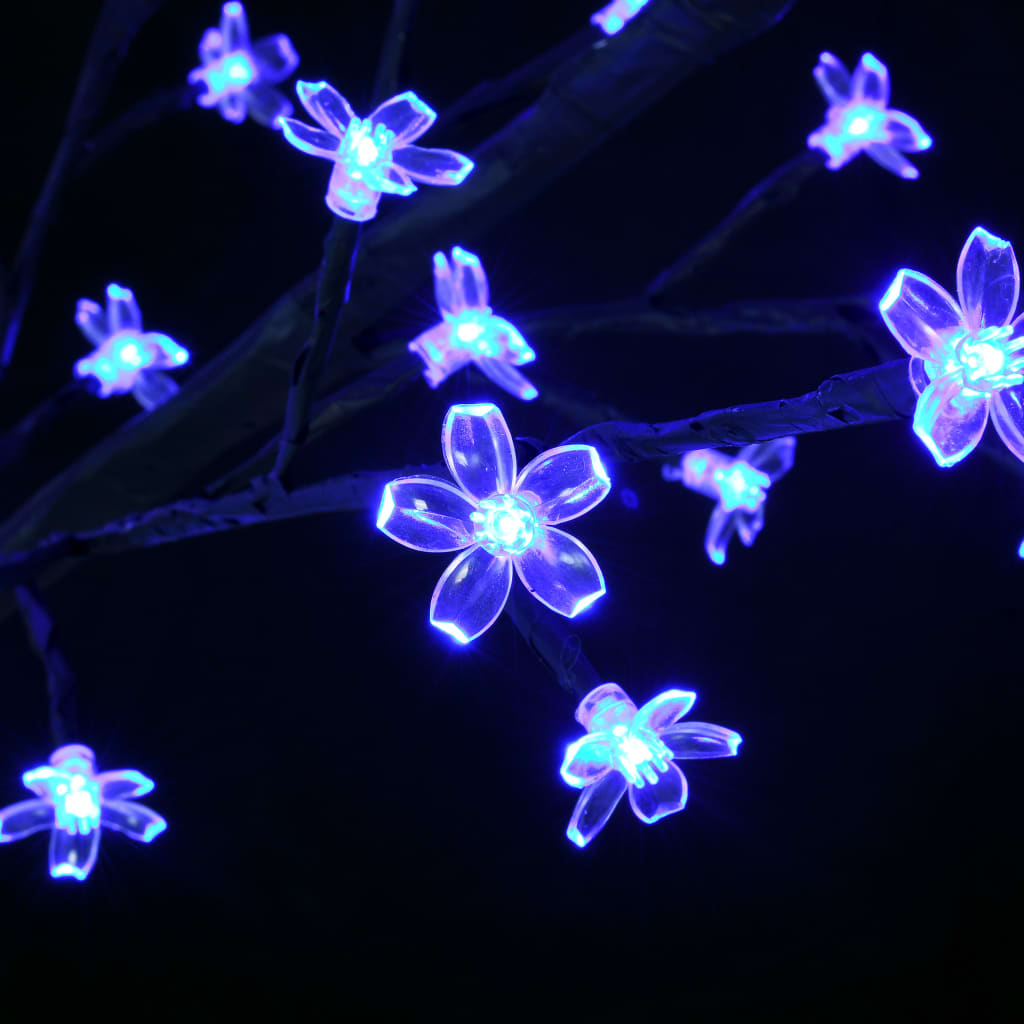 Joulukuusi 600 sinistä LED-valoa kirsikankukka 300 cm - Harrastajankoti.fi