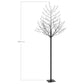 Joulukuusi 600 sinistä LED-valoa kirsikankukka 300 cm - Harrastajankoti.fi