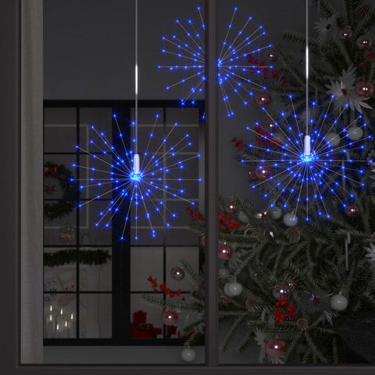 Joulun ilotulitusulkovalo 10 kpl sininen 20 cm 1400xLED - Harrastajankoti.fi