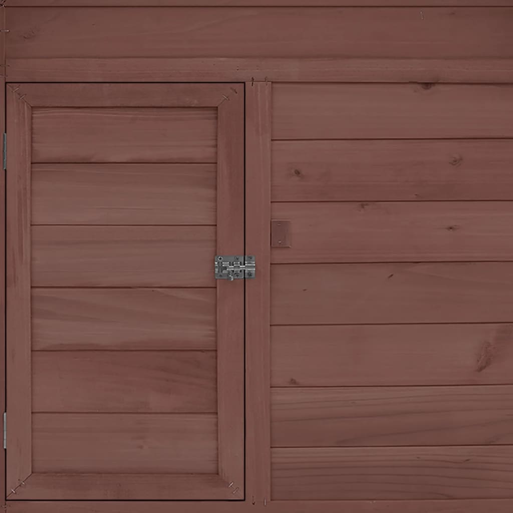 Kanakoppi mokka ja valkoinen 152x96x110 cm täysi kuusi - Harrastajankoti.fi