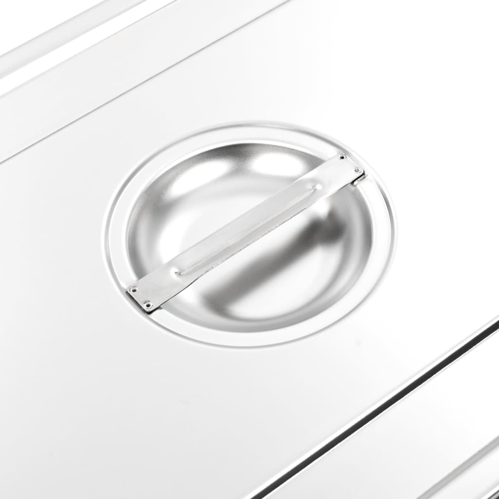 Kannet GN 1/1 pannulle 2 kpl ruostumaton teräs - Harrastajankoti.fi