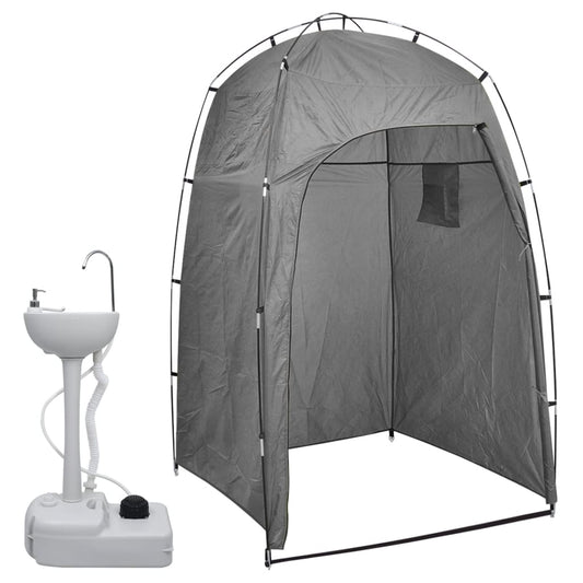 Kannettava käsienpesuallas retkeilyyn teltalla 20 l - Harrastajankoti.fi