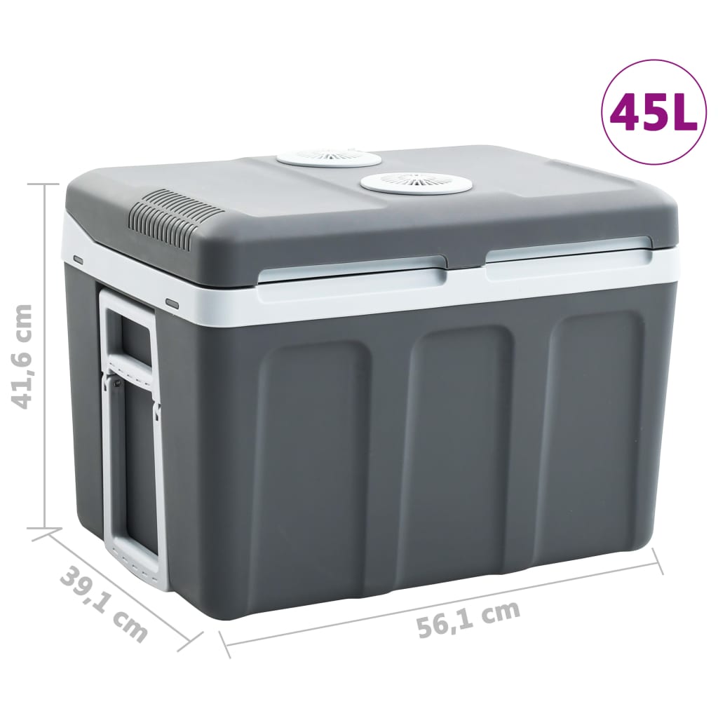 Kannettava lämpösähkökylmälaukku 45 L 12 V 230 V A++ - Harrastajankoti.fi